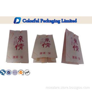 Heat sealing Waterproof Tea Packaging Bags , kraft paper st